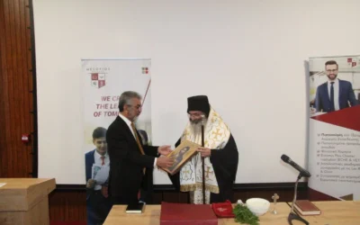 A Blessed Beginning: Mesoyios College Celebrates the Start of the 2025-2026 Academic Year